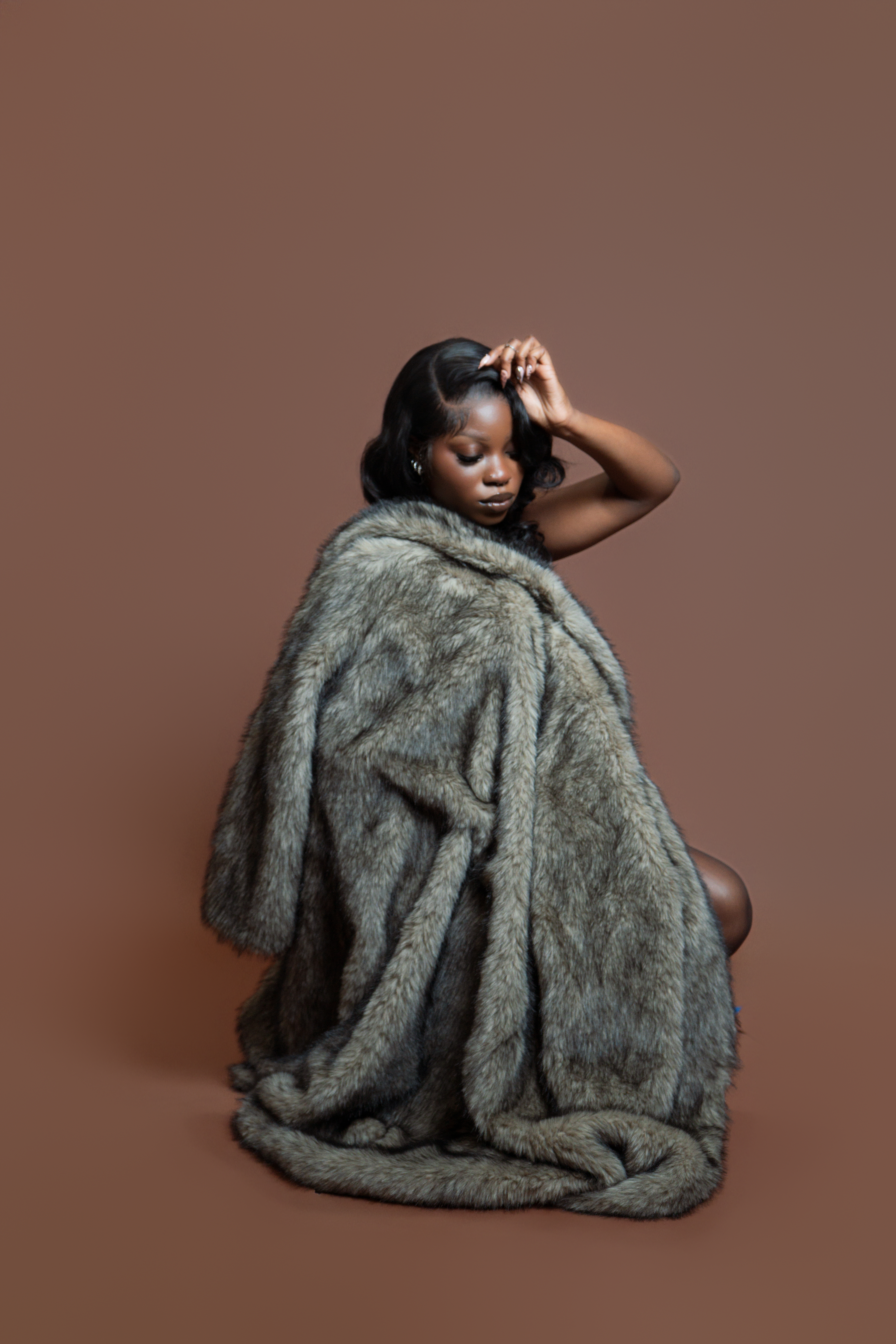 Studio portrait session