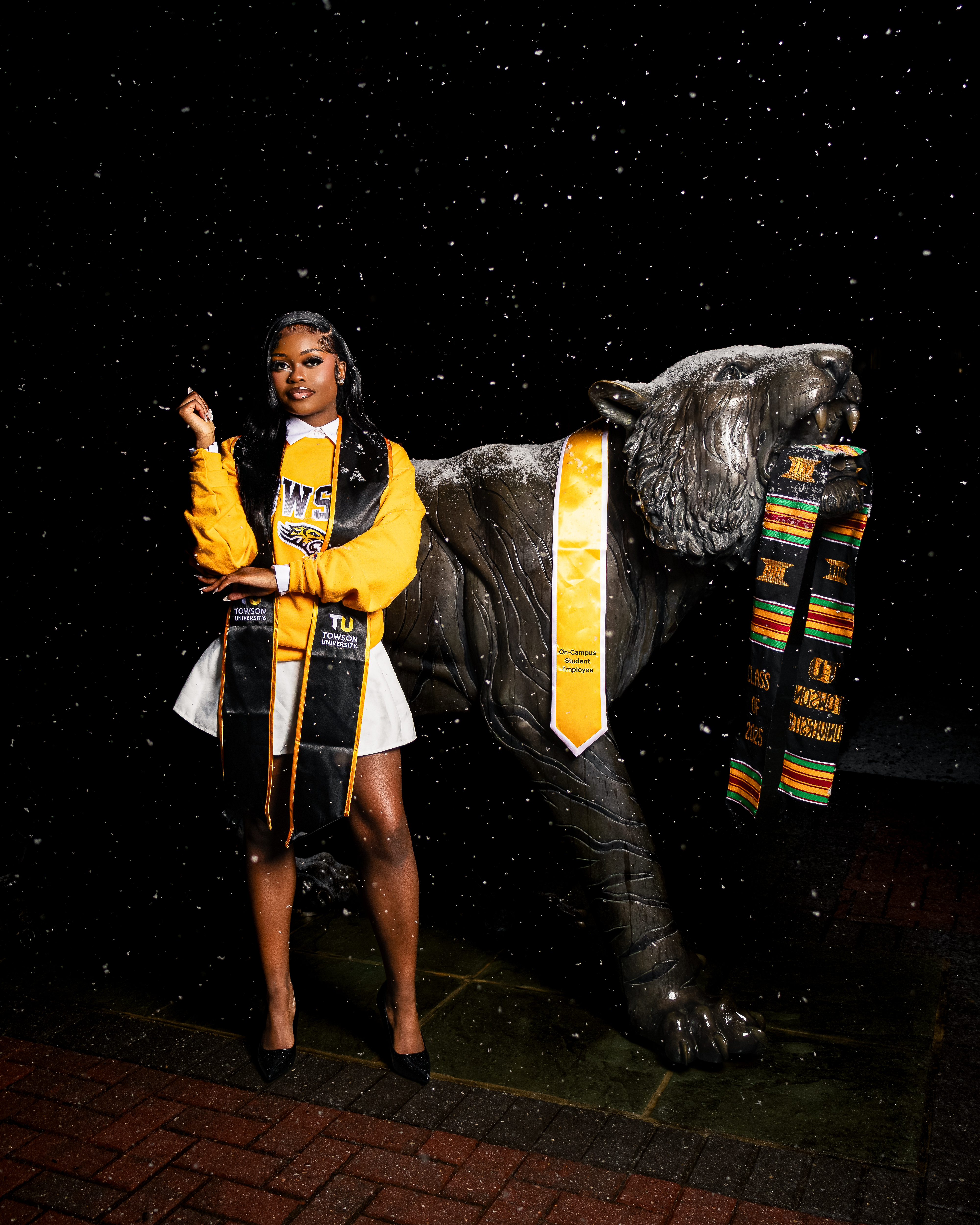 Winter graduation session